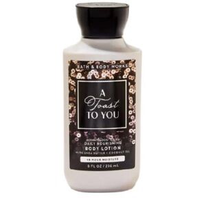 Bath & Body Works A Toast to You Lotion - Black and Gold